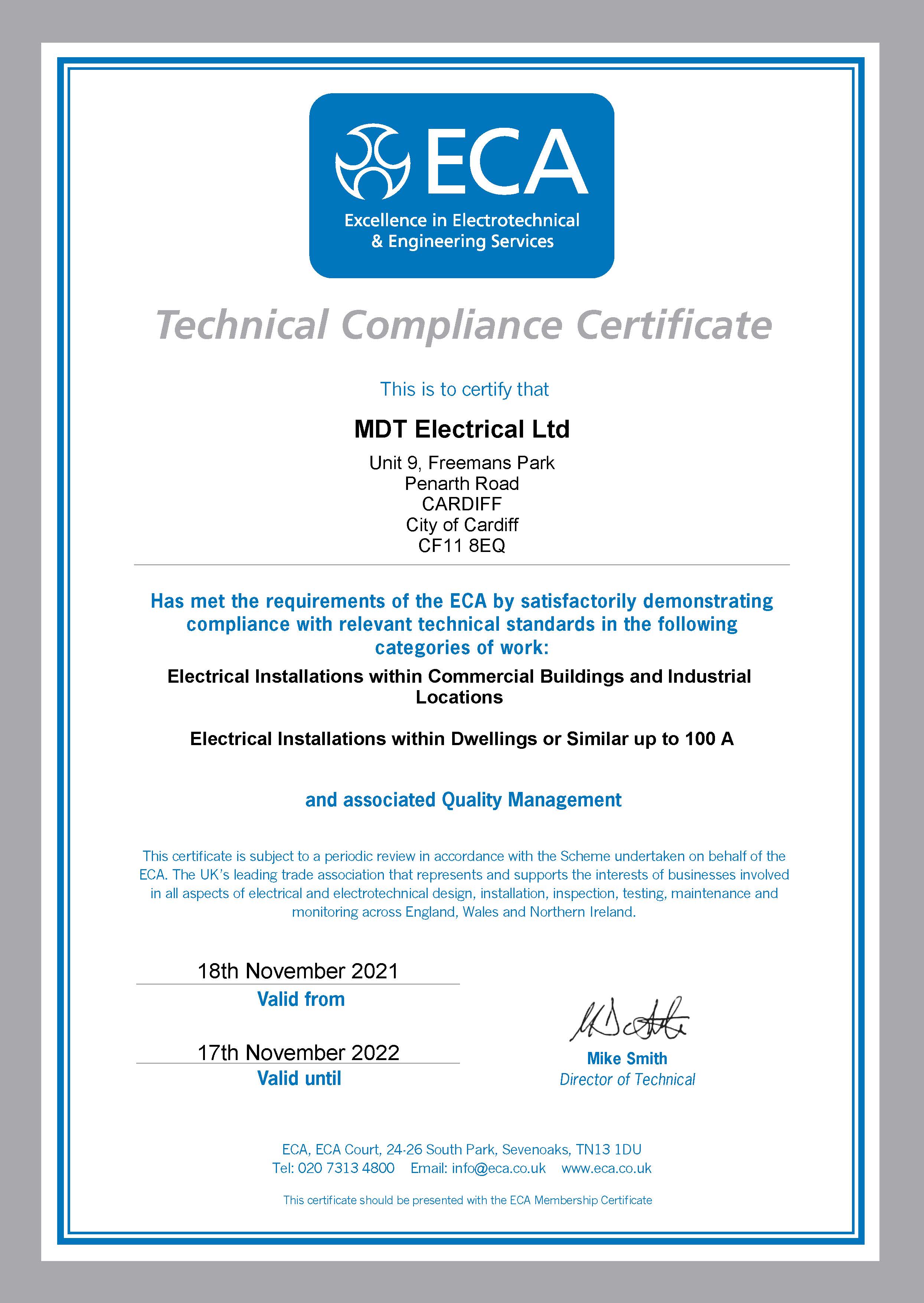 mdt electrical